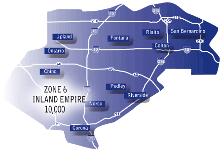 Inland Empire map